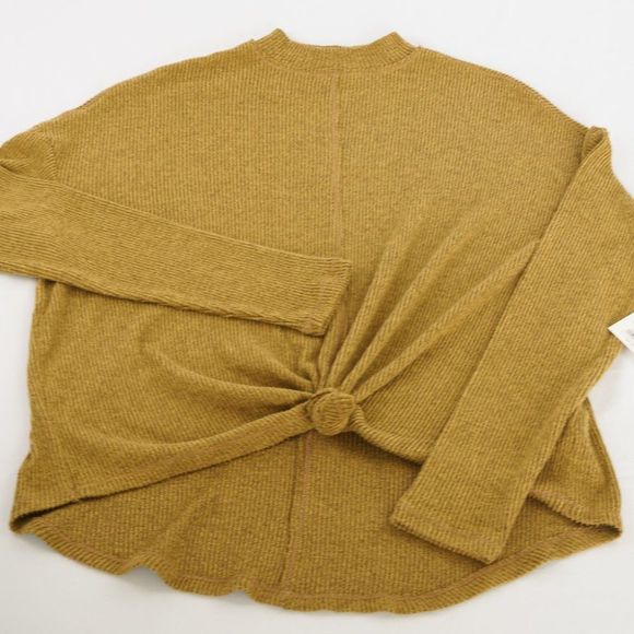 SO Women's Cozy Canvas Junior Knit Top V -neck Sweater  SIZE S | NEW - Picture 2 of 5